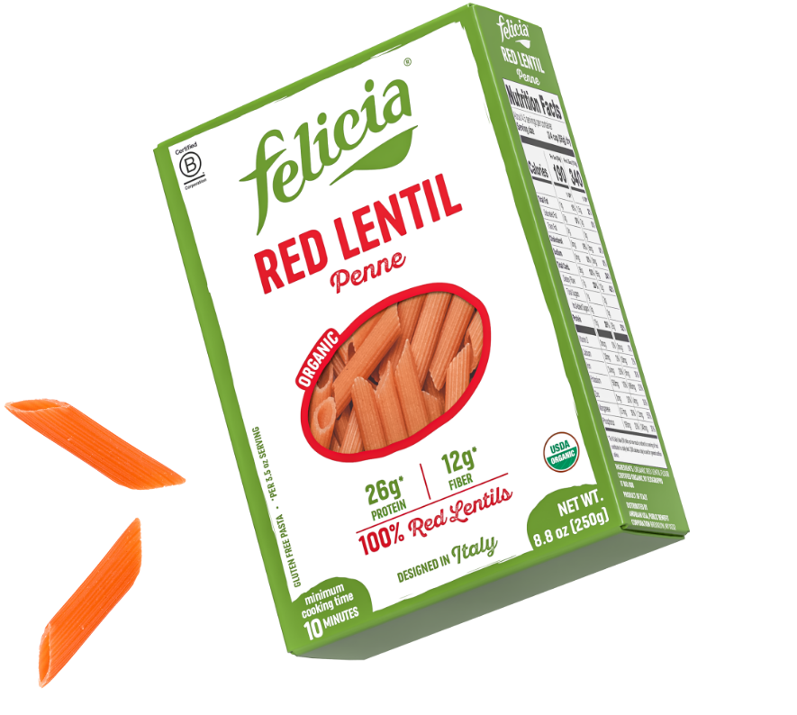 Red Lentil Penne