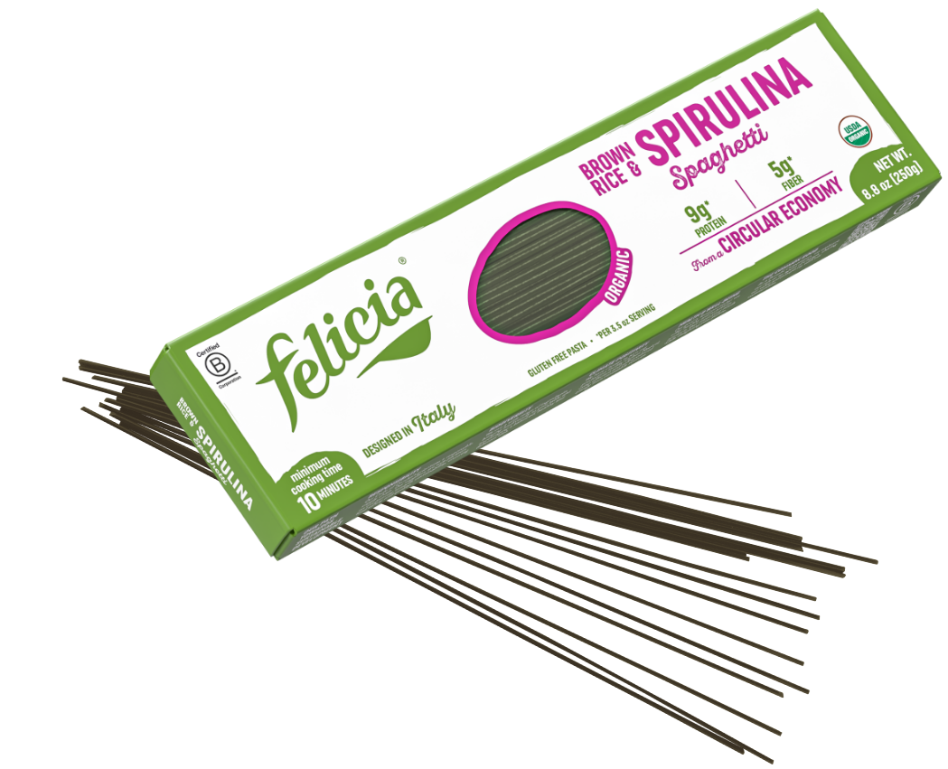 Brown Rice & Spirulina Spaghetti