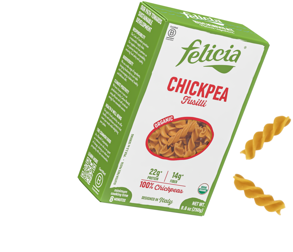 Chickpea Fusilli
